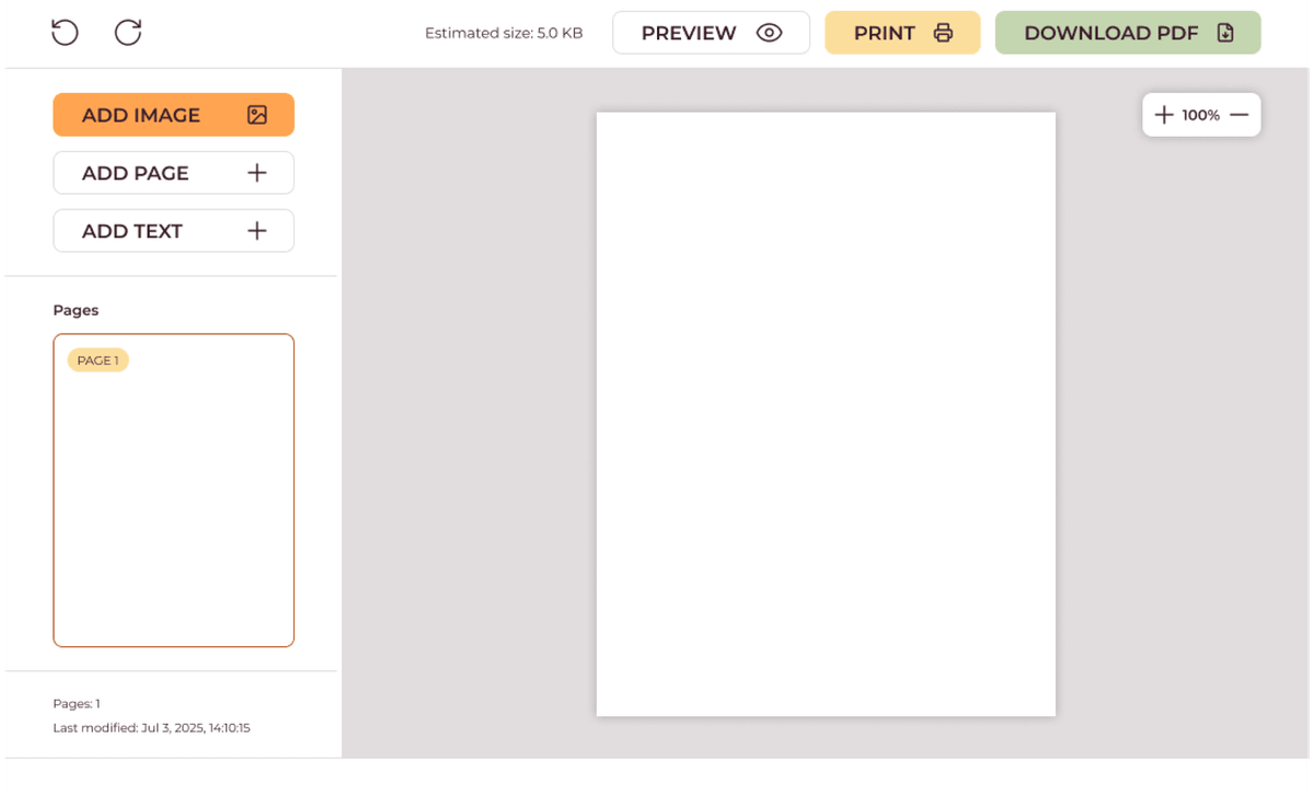 DocMosaic - Free Open Source Tool for Visual PDF Creation